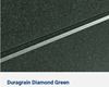Изображение Ворота секционные LPU 42 2375x2000 мм duragrain L-гофр цвет Diamond green