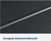 Изображение Ворота секционные LPU 42 2375x2000 мм duragrain L-гофр цвет Diamond anthracite