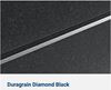 Изображение Ворота секционные LPU 42 2500x2500 мм duragrain L-гофр цвет Diamond black