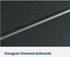 Изображение Ворота секционные LPU 42 2750x2250 мм duragrain L-гофр цвет Diamond anthracite