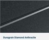 Изображение Ворота секционные LPU 42 3000x2125 мм duragrain L-гофр цвет Diamond anthracite