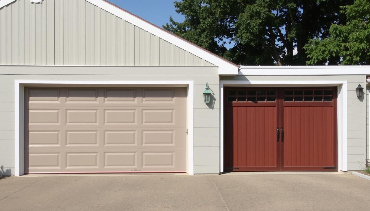 гаражные вороты распашные