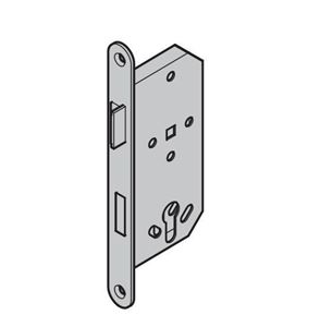 Изображение Замок двери ZK, OIT под вставку PZ (правый) Арт.1912110022; 545813
