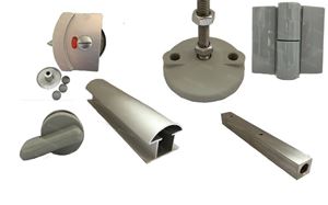 Изображение для категории Фурнитура для сантехнических перегородок