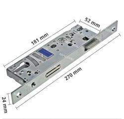 Изображение Врезной замок с трубчатым профилем Арт.1511130005; 3095108, 3070038