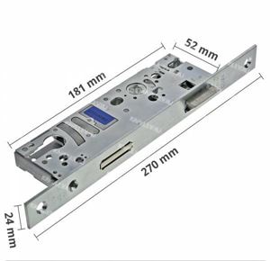 Изображение Врезной замок с трубчатым профилем Арт.1511130005; 3095108, 3070038