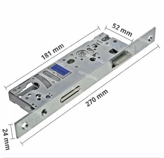 Изображение Врезной замок с трубчатым профилем Арт.1511130005; 3095108, 3070038