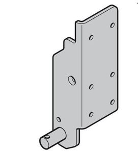 Изображение Насадной элемент, тип S (HV3) для направляющих HG, RG, WG, KG, TG, MG справа, оцинкованное исполнение Арт.3089806
