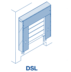 Изображение Тентовый герметизатор ворот DSL 3500х3500