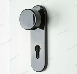 Изображение MZ Гарнитур разных ручек PZ ПВХ (черный) Арт.454685