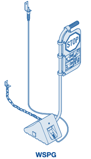 Изображение Противооткатный упор с датчиком WSPG