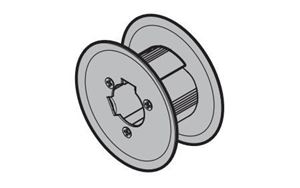 Изображение HS 5015 PUN направляющий шкив d 70 для скоростных ворот. Арт.4981037