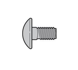 Изображение SPU Болт с полукруглой головкой М6х16 . Арт.3001431