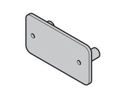 Изображение SPU площадка с наружной и внутренней ручкой 42 мм. Арт.3039974/1