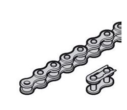 Изображение Роликовая цепь с замком-зажимом L =1321 мм. Арт.3044622