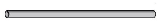 Изображение Торсионно-пружинный вал 40х3 с пазом SPU, 1720 мм. Арт.3045688-1,72