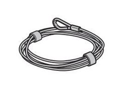 Изображение Трос SPU d -5,5 мм с коушем и зажимом, L -6100 мм. Арт.3095596-6,10