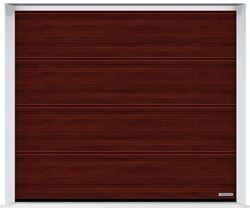 Изображение Ворота секционные Hormann LPU 42 3000x2000мм Duragrain L-гофр Sapeli