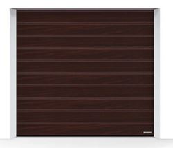 Изображение Ворота секционные Hormann LPU 42, 2750х2500, Decograin Rosewood oak, M-гофр