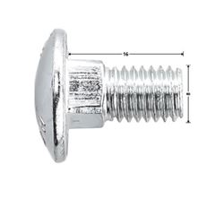 Изображение Винт с полукруглой головкой M8 × 16 Арт.3006980