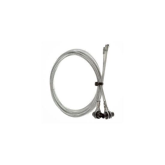 Изображение Трос EPU/LPU d 3 мм, для  Z -2125 мм., с коушем, L-2615. Арт.3064350-2,615