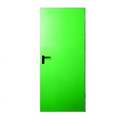 Изображение Внутренняя дверь ZK, размер 1000х2000, Hormann, левая RAL6018 . Арт. 693002 - 6018