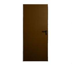 Изображение Внутренняя дверь ZK, размер 800х2100, Hormann, левая RAL8028. Арт. 693008 - 8028