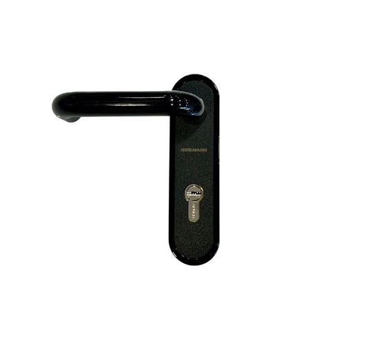 Изображение Комплект ручек черного цвета для дверей ZK простая, Арт.1922150127; 534820