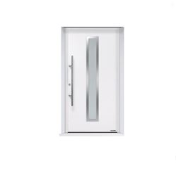 Изображение Входная дверь THP65 мотив 700А, DIN L, цвет RAL9016 Hormann