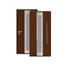 Изображение Входная дверь HTA 1000x2100, DIN L, цвет D2008/D2008,стекло, Hormann
