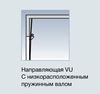 Изображение Ворота SPU F42 3000x3000,  направляющая VU, поверхность Stucco 9002