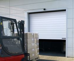 Изображение Ворота SPU F42 3000x3625,  направляющая VU, поверхность Stucco 9002