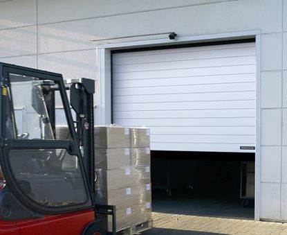 Изображение Ворота SPU F42 3000x3625,  направляющая VU, поверхность Stucco 9002