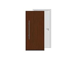 Изображение Входная дверь HTA 1000x2100, DIN R, цвет D2008/RAL9016, Hormann - копия