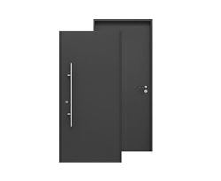 Изображение Входная дверь HTA 1000x2100, DIN R, цвет RAL7016/7016, Hormann