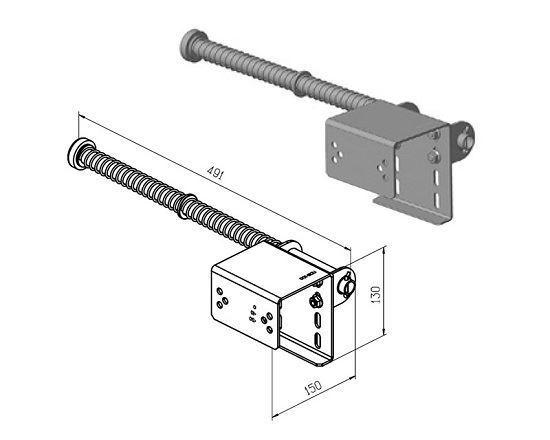 Изображение Демпфер SB-485K