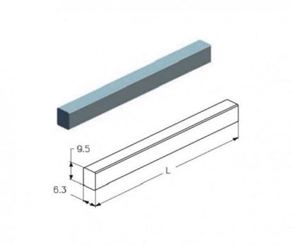 Изображение Шпонка SKH-75x10