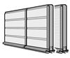 Изображение Панель SPU  67 Thermo 0500x3750 L гофр 7021 сегмент/секция