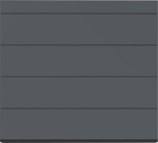 Изображение Ворота секционные Alutech Trend 5000x2500 RAL7016 Smooth L гофр