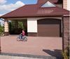 Изображение Ворота секционные Alutech Trend 2500x2500 RAL8028 Woodgrain M гофр