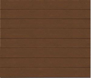 Изображение Ворота секционные Alutech Prestige 2500x2125 Dark Oak Smooth M гофр