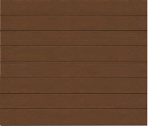 Изображение Ворота секционные Alutech Prestige 3000x2125 Dark Oak Smooth M гофр