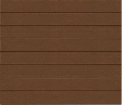 Изображение Ворота секционные Alutech Prestige 3000x2125 Dark Oak Smooth M гофр