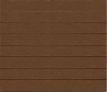 Изображение Ворота секционные Alutech Prestige 3000x2250 Dark Oak Smooth M гофр